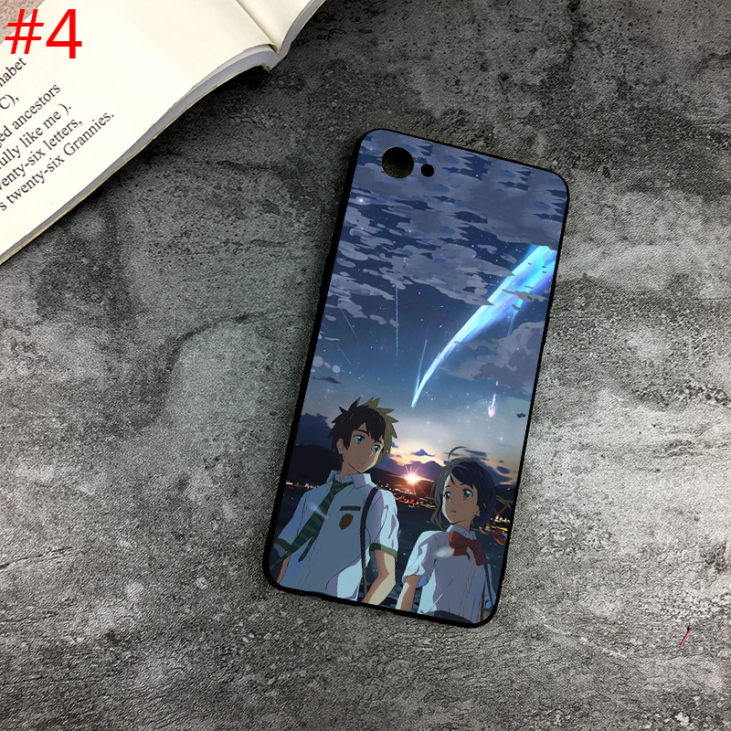 Ốp Điện Thoại Hình Anime Your Name Cho Oppo A3S A5S A37 A39 A57 Neo 9 A5 A7 2018 A59 F1S A77 F3 A83 A1 F5 A73 F7