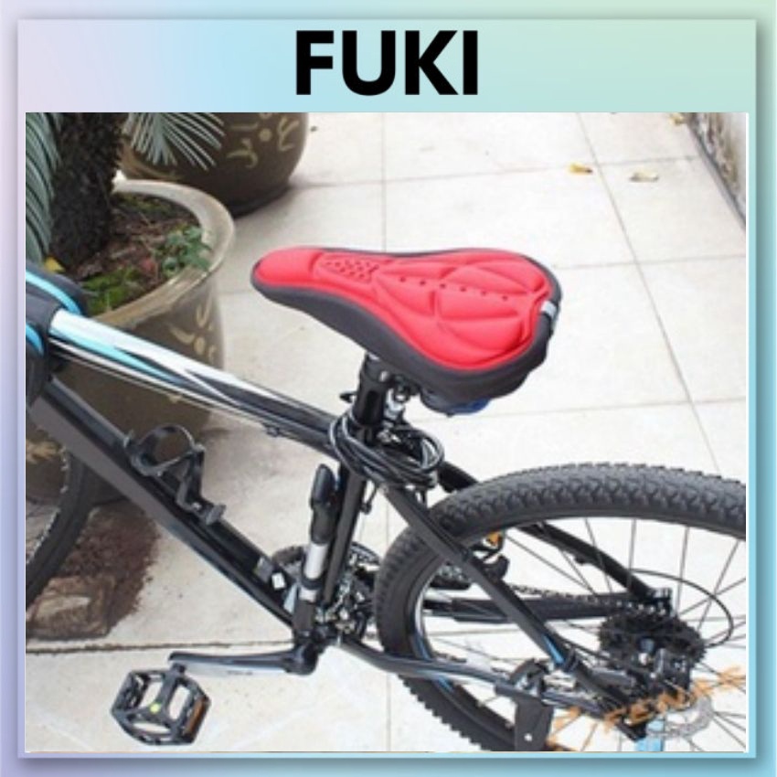 Yên xe đạp thể thao Bọc yên xe đạp nhiều màu FUKI