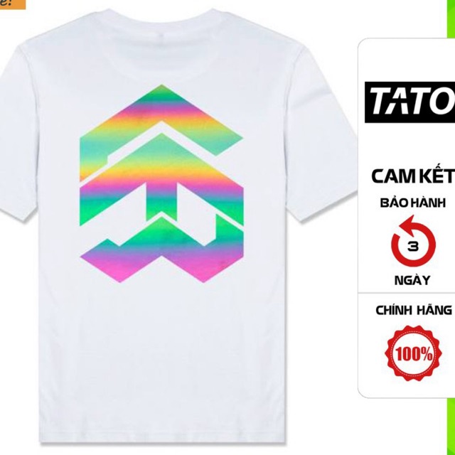 Áo Thun 5TW Unisex logo Phản Quang 7 màu Form Rộng Thời Trang Phong Cách StreetWear [TATO OFFICIAL]
