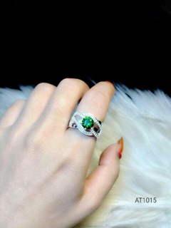 Nhẫn nữ bạc 925 gắn đá