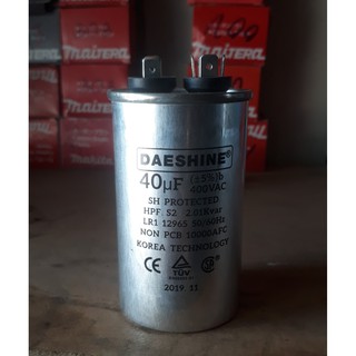 TỤ ĐIỆN 40UF 400V CAPA 40UF TỤ NHÔM