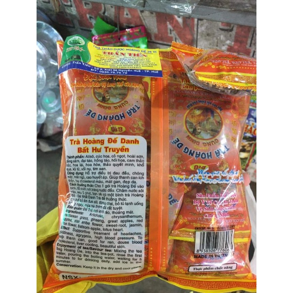 TRÀ CUNG ĐÌNH HOÀNG ĐẾ G10 thơm ngon gói 250g