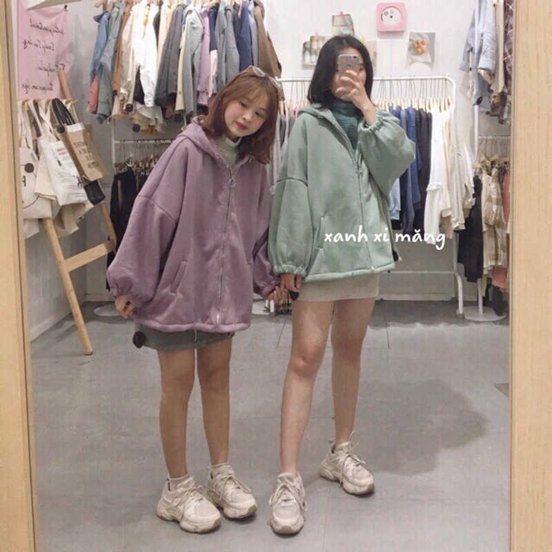 ÁO NỈ KHOÁ TRÒN TAY BOM | BigBuy360 - bigbuy360.vn