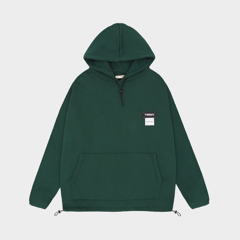 ÁO HOODIE TWENTI TAG NGỰC IN NỔI THỜI TRANG
