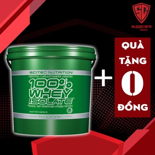 Whey | Whey Protein Isolate Scitec - Sữa Tăng Cơ Không Tăng Mỡ 4kg - Chính Hãng - SUPPCARE