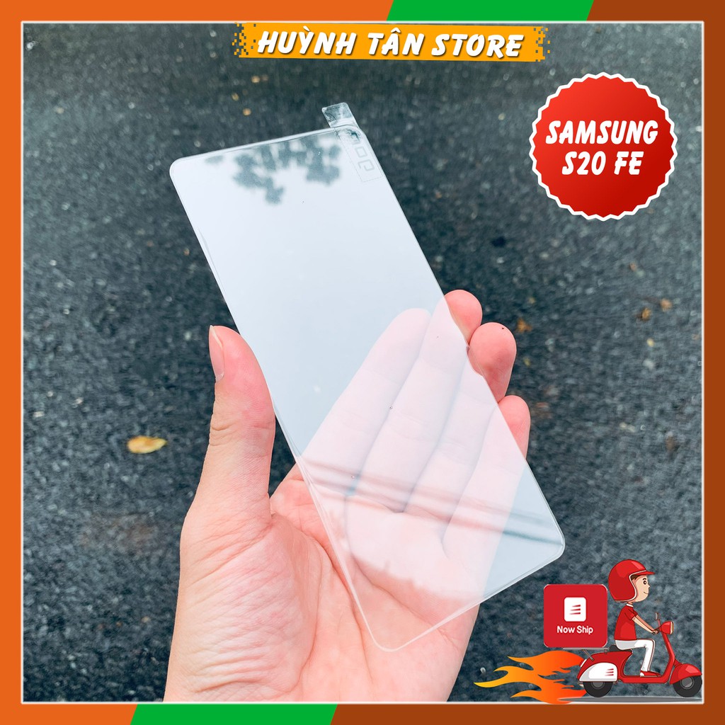 Kính cường lực Samsung S20 FE, S7 trong suốt không full màn hình chính hãng gor (1 hộp 2 cái)