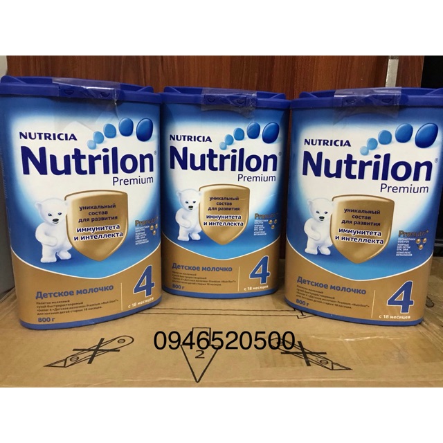 Sữa bột Nutrilon Nga số 4 800g-  ad0502