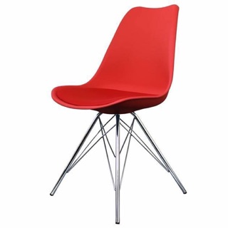 Ghế chân sắt mặt nệm