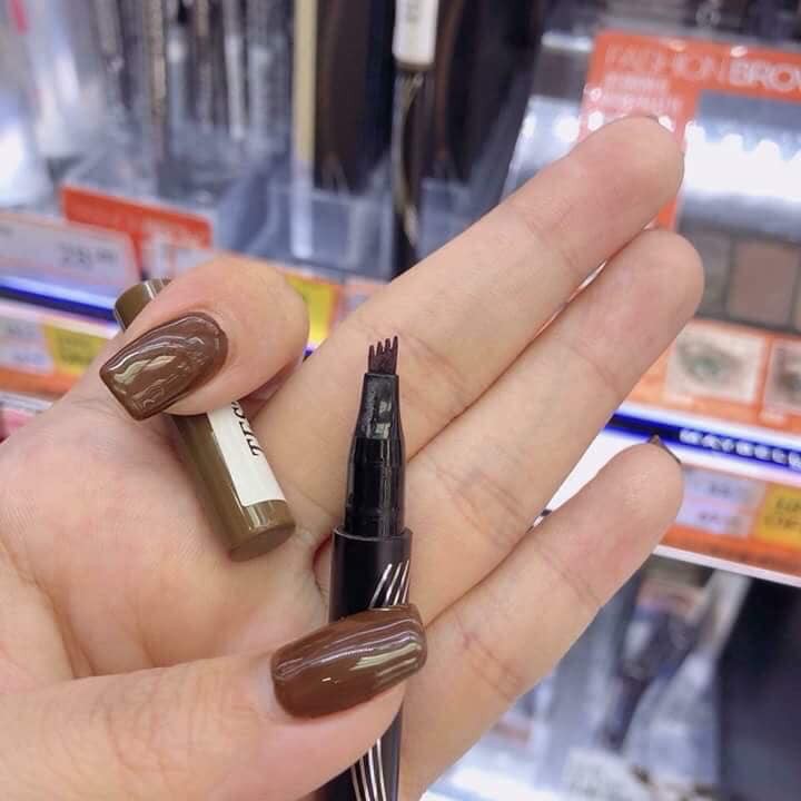Bút Kẻ Mày Điêu Khắc - Microblading Liquid Waterproof Tattoo Eyebrow Pen sợi mảnh nét,đầu 4D tiện dụng kẻ sợi siêu thật | BigBuy360 - bigbuy360.vn