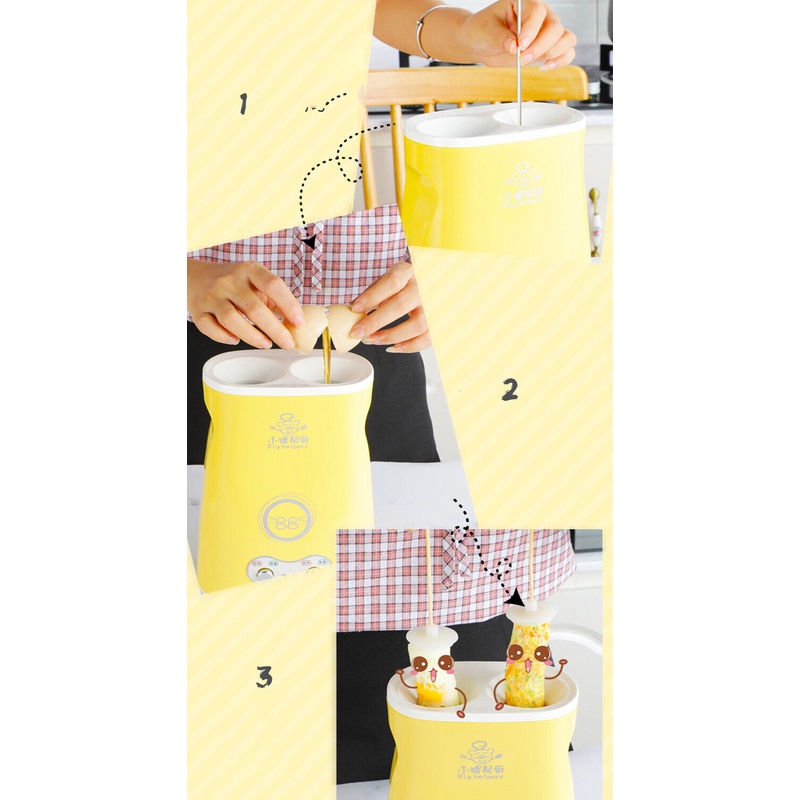Máy làm trứng cuộn tự động KAIMEIDI cho bữa sáng xúc xích hotdog