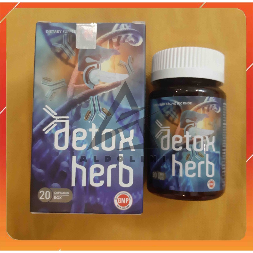 [COMBO 3 HỘP] VIÊN UỐNG DETOXHERB - Diệt Ký Sinh Trùng Nâng Cao Đề Kháng Thanh Nhiệt Mát Gan - Chính Hãng Hộp 20 Viên | BigBuy360 - bigbuy360.vn