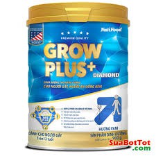 Sữa GROW PLUS Diamond 900G Tăng Cân Cho Người Gầy 5.0