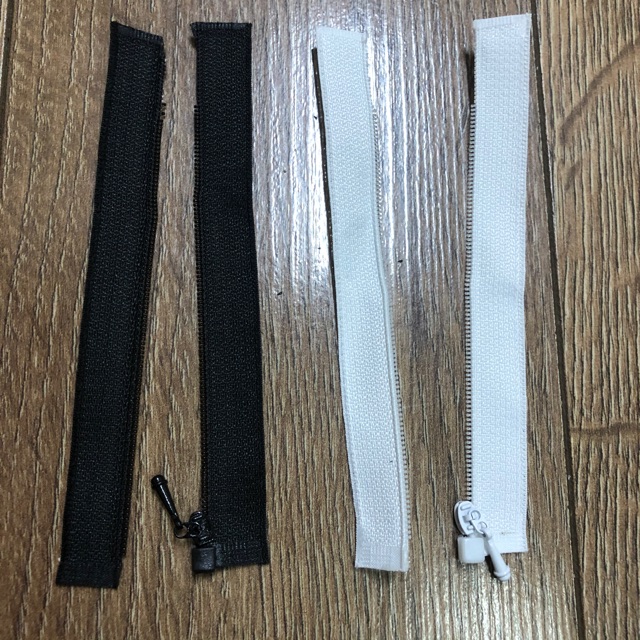 V3B- Dây khoá kéo mini 10cm răng nhỏ mở đuôi được