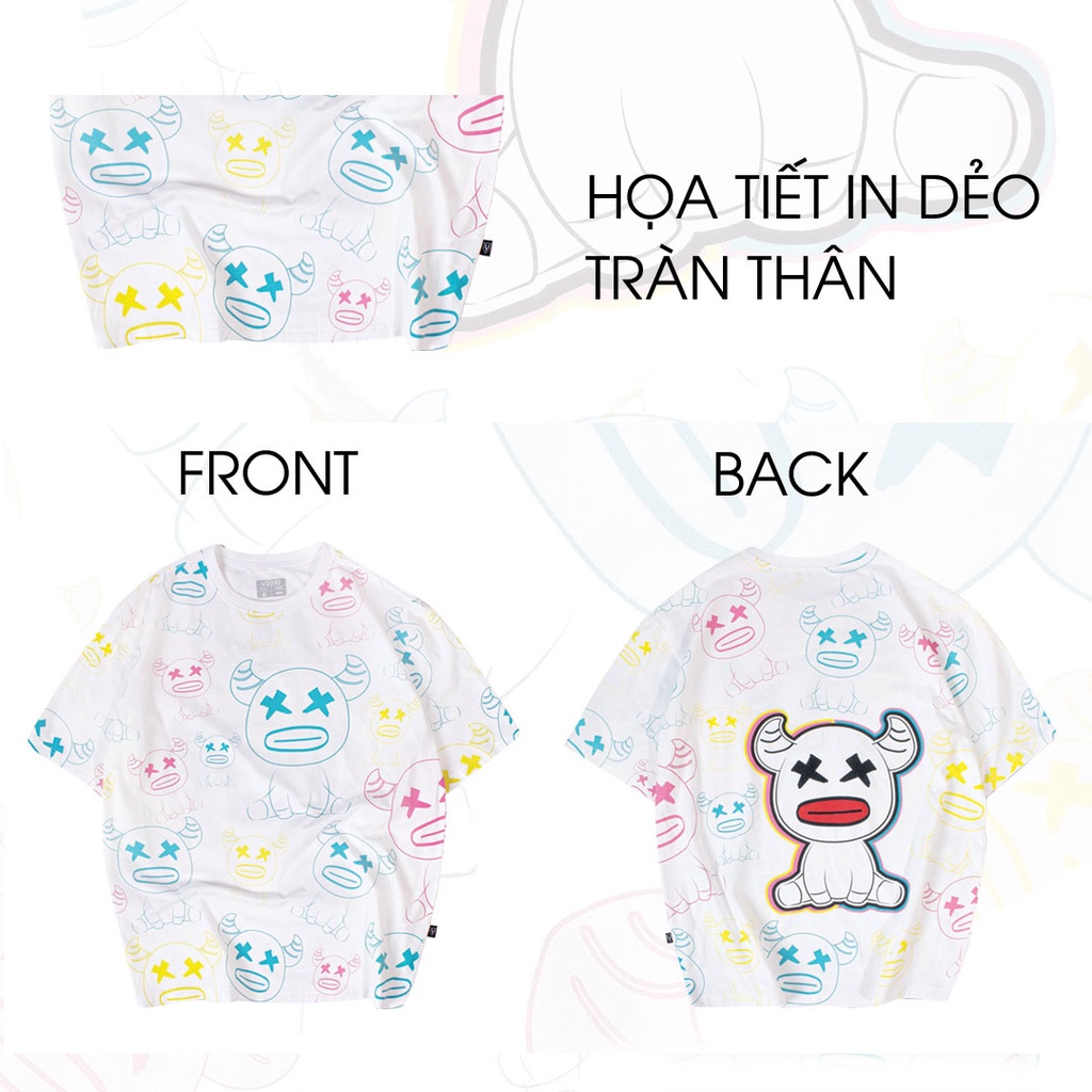 Áo Thun Nam Tay Ngắn Cổ Tròn Linh Vật Bbuff Y2010 Ver3 20274|YaMe|