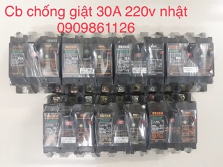 Cb chống giật nhật 220v 30A