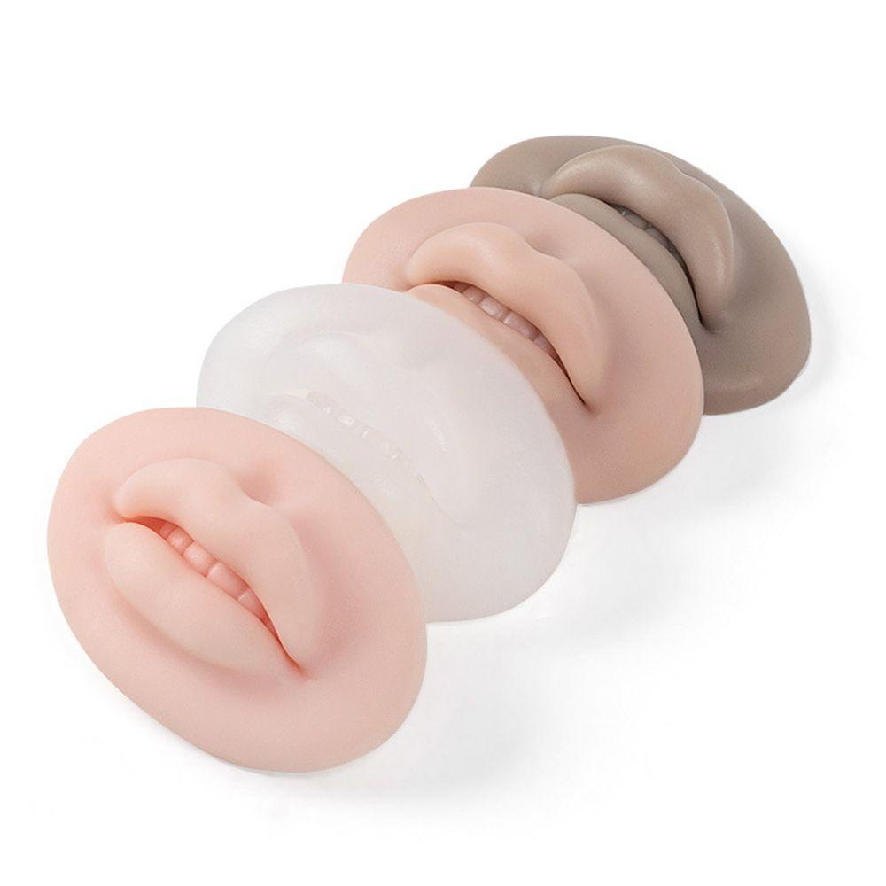 Da Giả Silicone 5D 4 Màu Dùng Thực Hành Xăm Môi