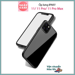Ốp lưng ipaky cho iphone 11 / 11 pro / 11 pro max - mặt lưng trong, viền mỏng