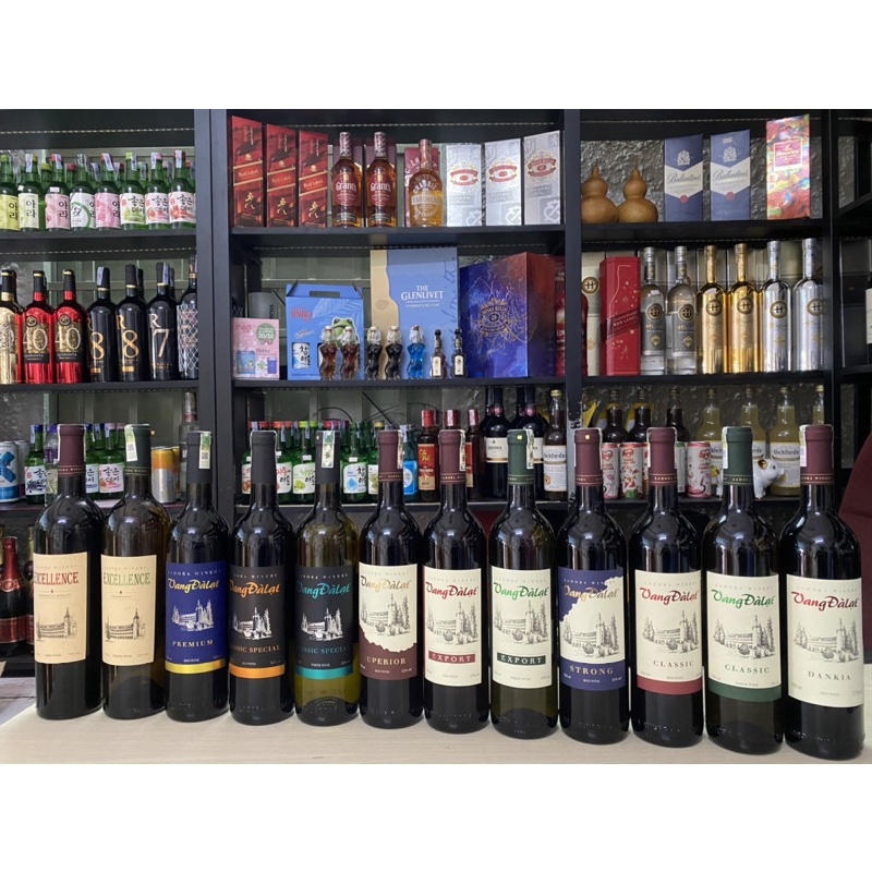 [Chính Hãng] Vang Đà Lạt Trắng 12 750ml