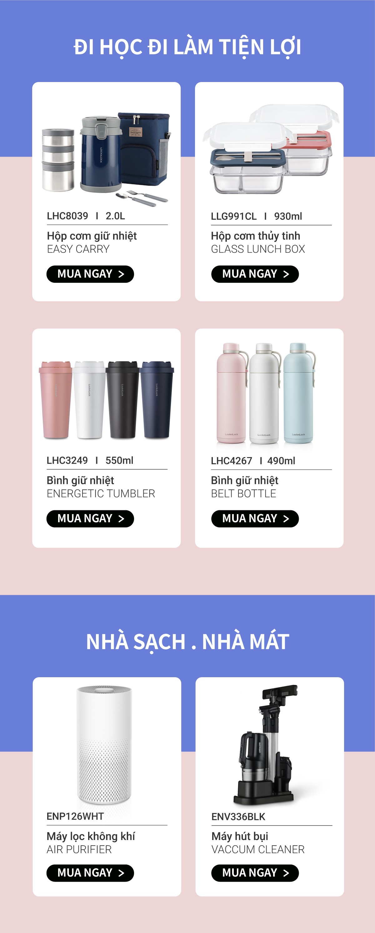 Lock&Lock Official Store (Cửa hàng chính hãng) Cửa Hàng Online Chính Hãng Shopee Việt Nam