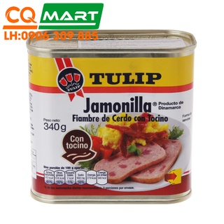Thịt Heo Hộp Tulip Jamonilla Pork Luncheon Meat With Bacon Hộp 340g