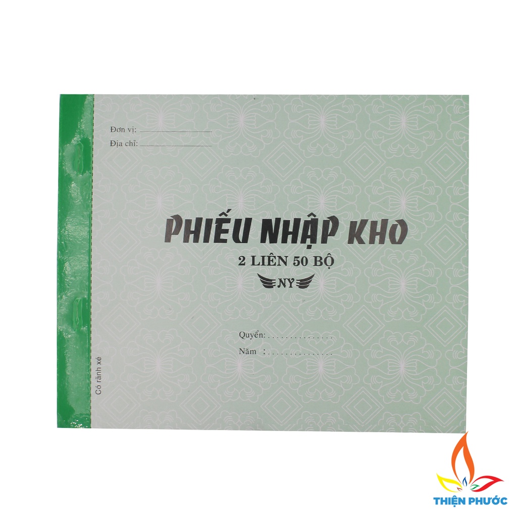 Phiếu Xuất Nhập kho 1liên - 2liên 13x19cm xấp 100 tờ SUKADO