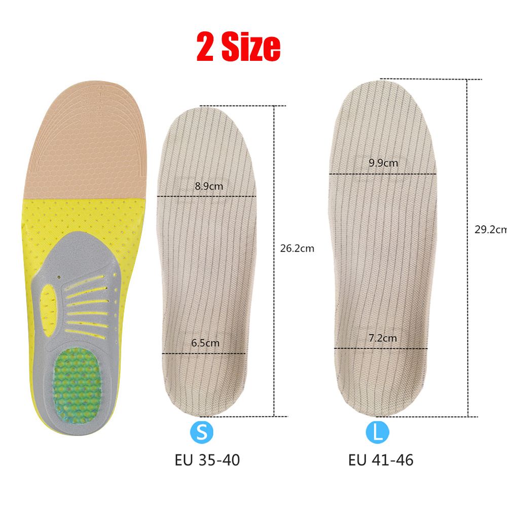 [Hàng mới về] Cặp miếng đệm lót giày chỉnh hình bàn chân bẹt thoáng khí tiện lợi