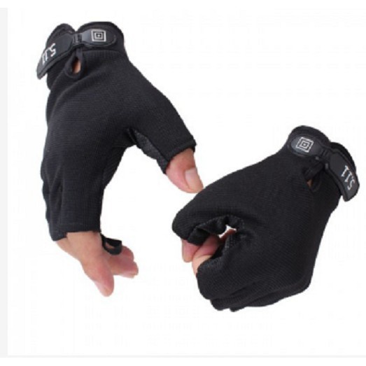 Găng Tay, Bao Tay Nam Cụt Ngón Tập Gym, Đi Phượt Đi Xe Máy, Găng Tay Cụt Ngón 511 Loại Xịn Thoáng Mát Thấm Hút Mồ Hôi