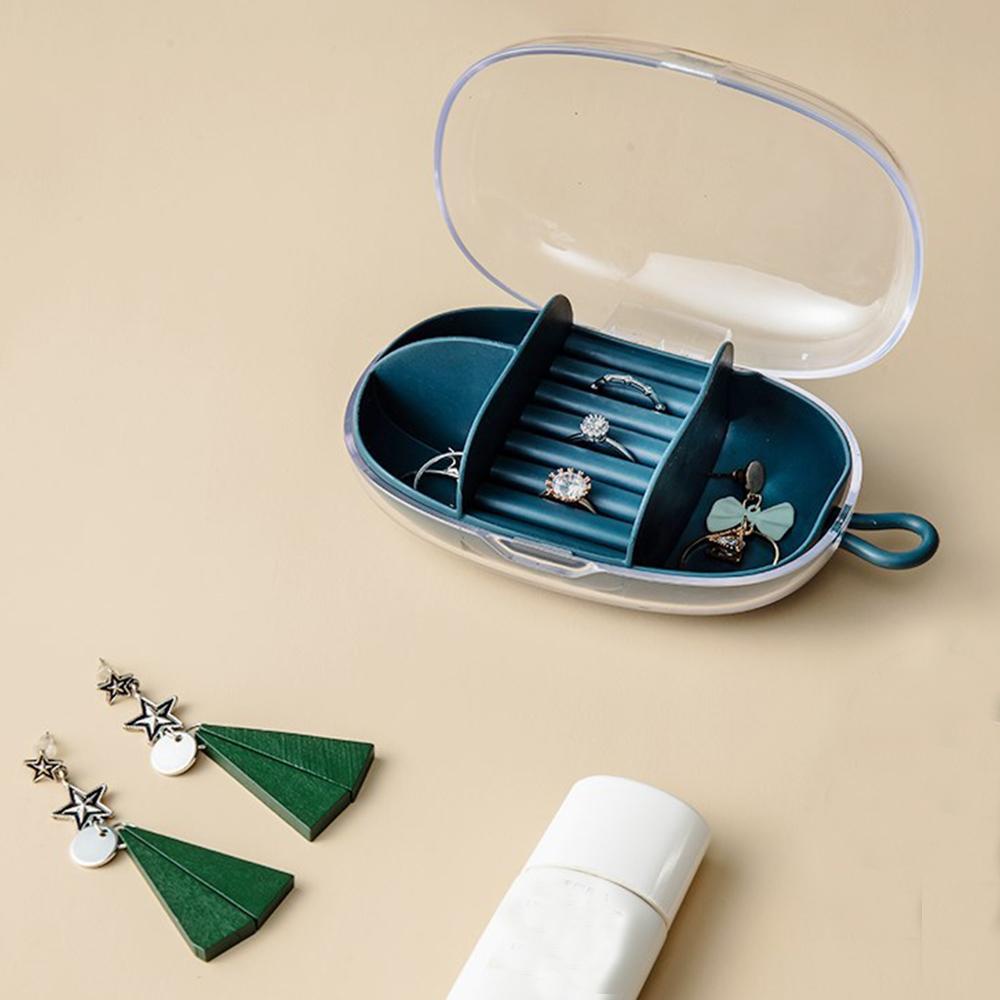 SOMEDAYZL Hộp Đựng Trang Sức Du Lịch Bằng Silicon Chống Thất Lạc Tiện Dụng