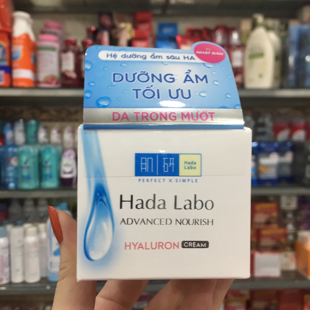 Kem dưỡng ẩm sâu Hada Labo Advanced Nourish Hyaluron Cream 50g