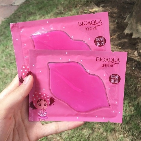 Mặt nạ môi, mask môi Bioaqua Collagen dưỡng ẩm và giúp hồng môi Nourish Lips Membrane Mask g20shop | BigBuy360 - bigbuy360.vn