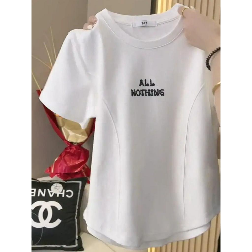 Null áo phông áo thun nữ croptop baby tee Thời trang hàn quốc A29J1SN