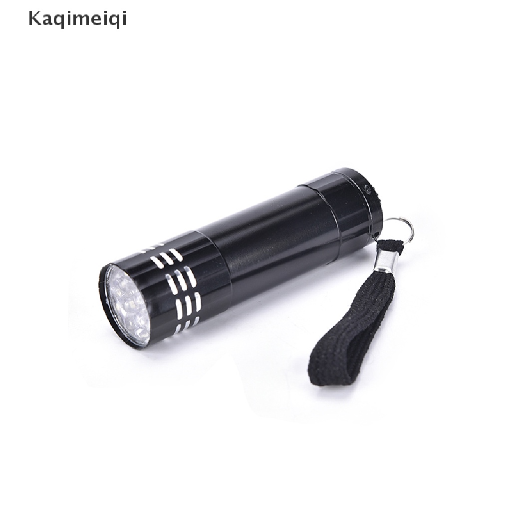 Đèn pin UV 9 bóng LED mini thiết kế nhỏ gọn tiện dụng