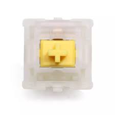 Công tắc bàn phím Switch Gateron Milky Yellow Pro dùng cho bàn phím cơ. Stock