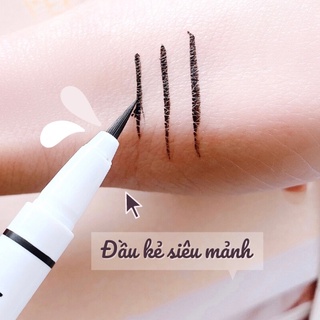 Kẻ Mắt Karadium Waterproof Brush Liner Black