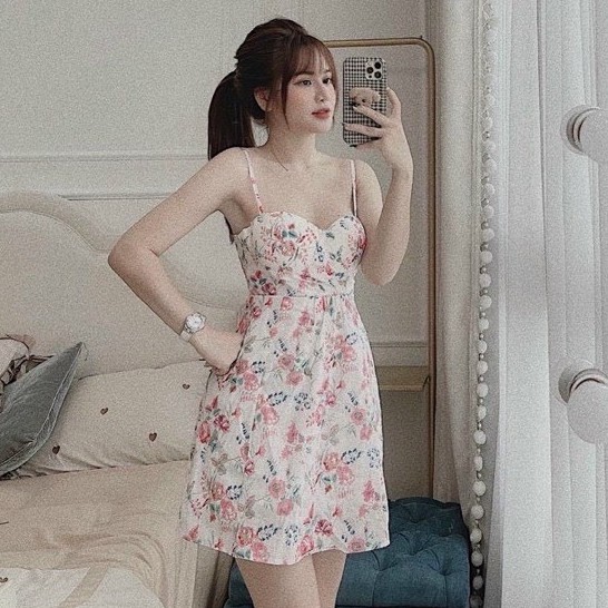 Set đồ nữ cá tính, set váy liền thân đi chơi sang chảnh mùa hè đẹp 8A00094