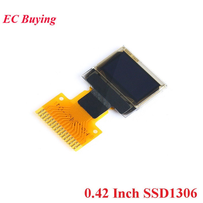 Mô Đun Màn Hình Lcd 0.42 Inch I2C Iic / Spi Ssd1306 72x40 0.42 "