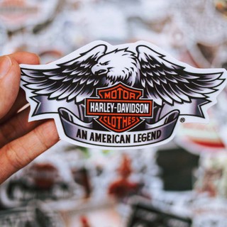Set 100 Sticker hình dán - Harley Davidson