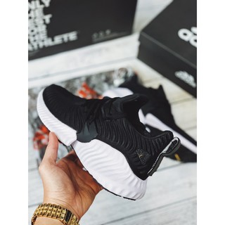 GIÀY ALPHA BOUNCE INSTINCT 2019 MỚI BỀN ÊM THOÁNG GYM (ĐEN)