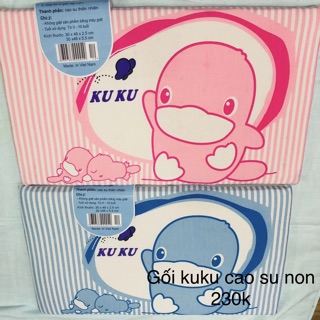 Gối cao su non cho bé