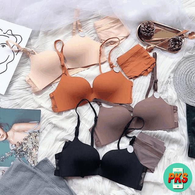 Bộ Áo Lót + Quần Lót Đúc Su Cài Trước BikiNi Mẫu Mới ( Kèm Video Và Ảnh Thật )