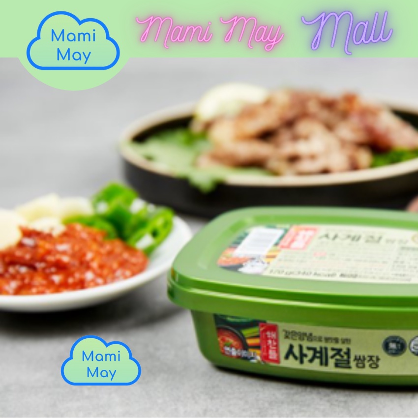 [NHẬP KHẨU] Tương trộn ( tương đậu ) chấm thịt nướng, luộc, rau củ quả, hải sản- sốt SSAMJANG CJ FOOD 170g, 500g CJ