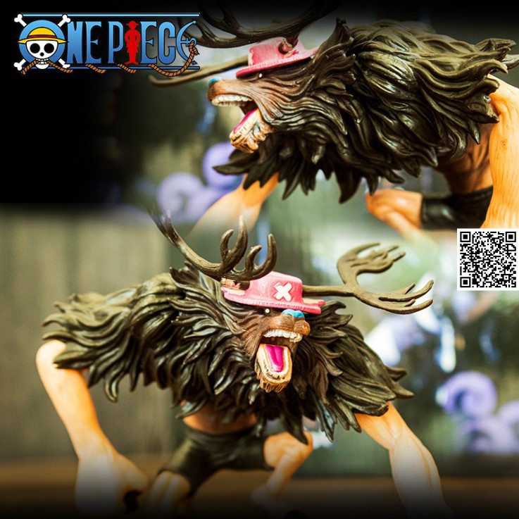 1653 Mô hình Chopper trạng thái siêu quái thú Anime One Piece