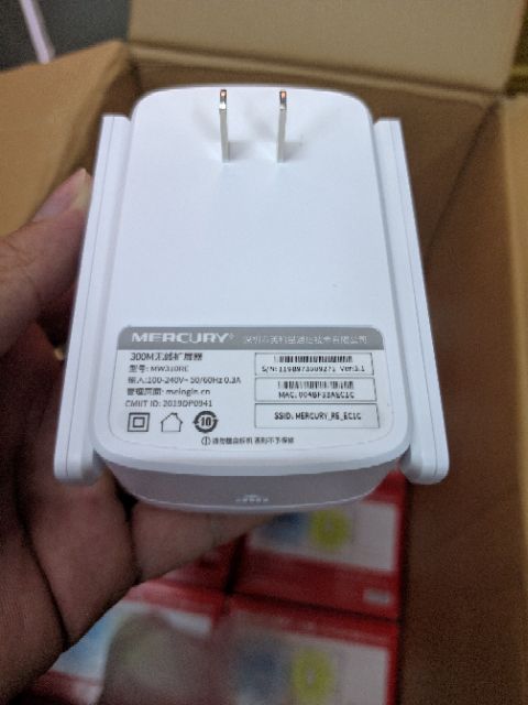 Bộ kích sóng wifi 3 râu Mercury 300M | BigBuy360 - bigbuy360.vn