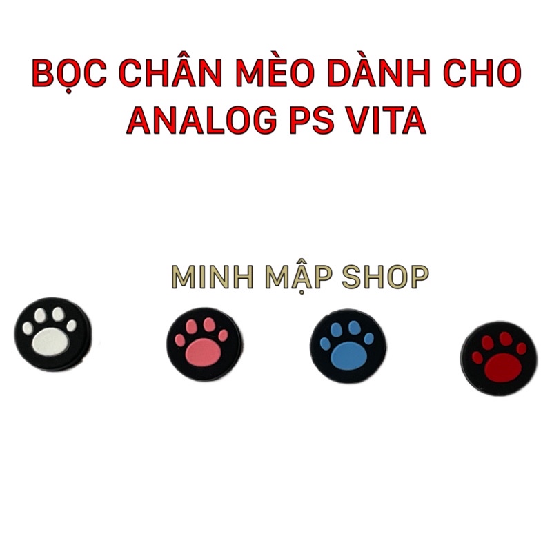 Bọc chân mèo analog 3D cho ps vita 1k/2