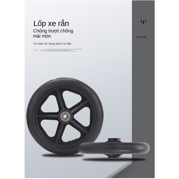 Cặp Bánh Xe Trước Kích Thước 6 inch 7 inch 8 inch Chuyên Dụng Cho Xe scooter