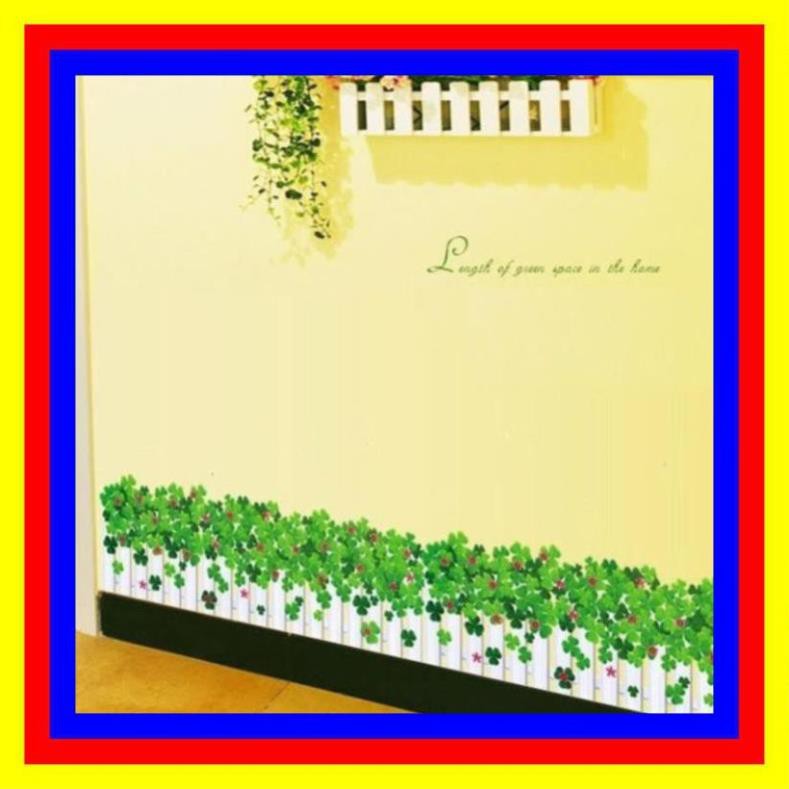 Decal dán chân tường trang trí dễ dàng bóc dán - giấy dán tường có keo sẵn đa dạng mẫu mã - Tặng kèm keo sữa