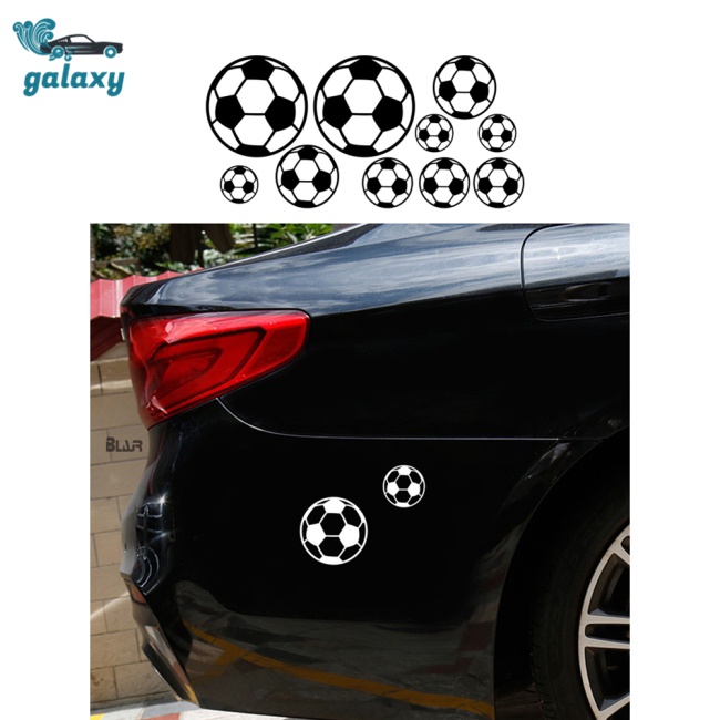 Galaxy Bộ 10 Miếng Dán Chống Thấm Nước Tự Dính Trang Trí Xe Hơi