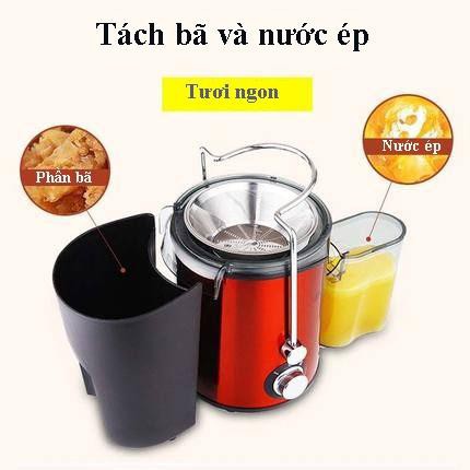 Máy ép trái cây JUICER - Máy ép hoa quả, rau củ siêu bền - Máy ép nước hoa quả