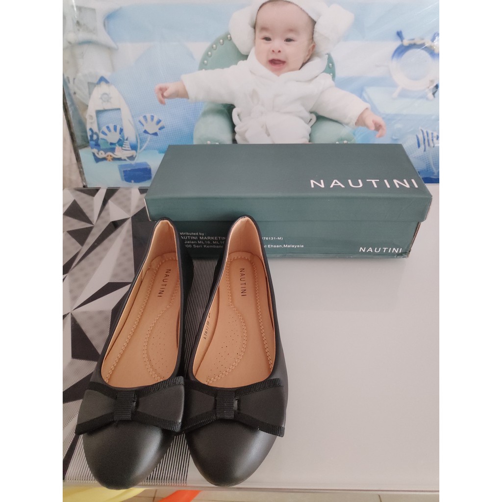 Hà Nội – Giày búp bê nữ đính nơ NAUTINI giá rẻ