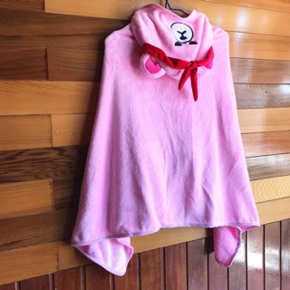 Khăn tắm kèm mũ, áo choàng gấu Krunk Blackpink